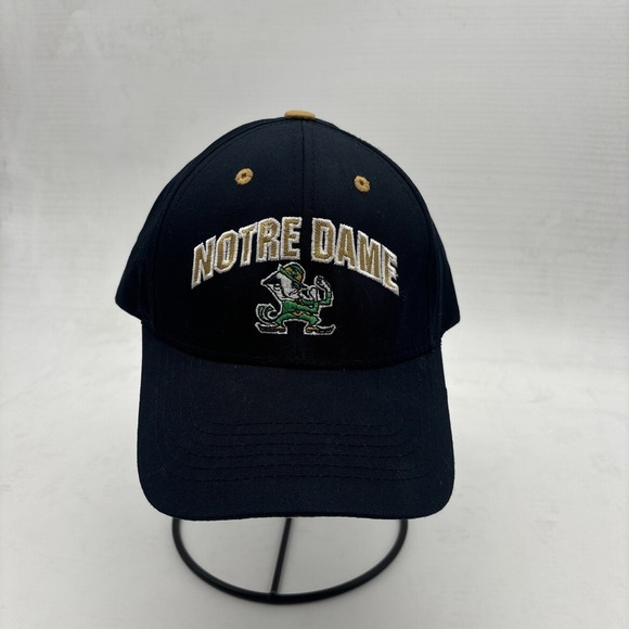 Accessories - Vintage Notre Dame Hat Captivating Headgear Fighting Irish Patch Embroidered